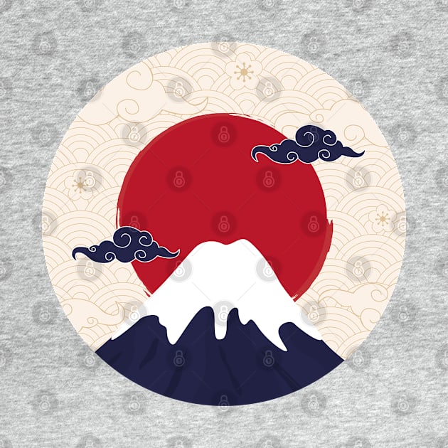 mount fuji by chicledechoclo